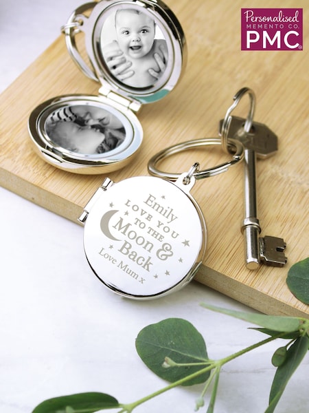 Personalised To the Moon and Back Photo Keyring by PMC (Y98005) | €20