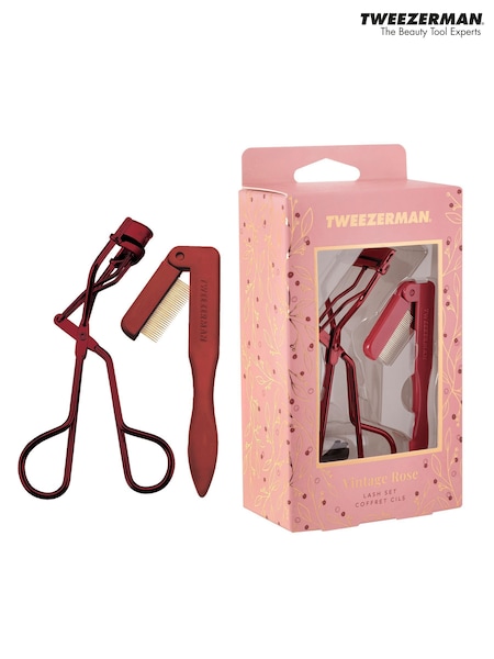 Tweezerman Vintage Rose Lash Gift Set (Worth £30) (Y98076) | €34