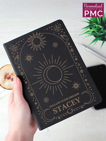 Personalised Celestial A5 Hardback Notebook by PMC (Y98134) | €18.50