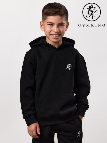 Gym King Black Kids Fundamental Hoodie (Y98168) | €42.50
