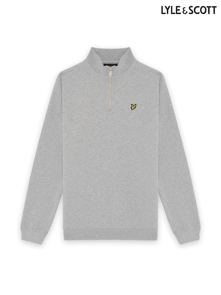 Lyle & Scott Quarter Zip Pullover Jumper (Y98352) | ‏291 د.إ.‏