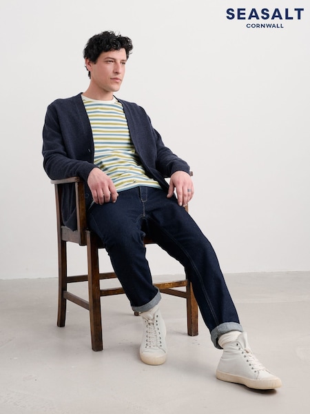 Seasalt Cornwall Blue Cleer Cardigan (Y98420) | €102