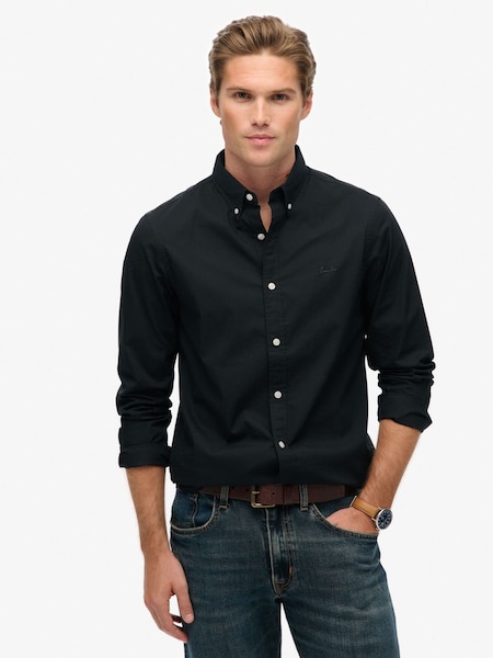 Superdry Black Essentials Tailored Lite Shirt (Y98543) | €58