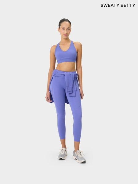 Sweaty Betty Light Blue Full Length Power Workout Leggings (Y99621) | €131