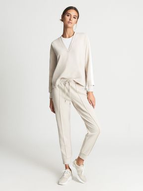 Reiss Molly Pinched Seam Joggers