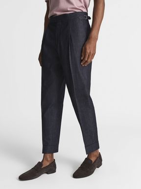 Reiss System Relaxed Denim Trousers