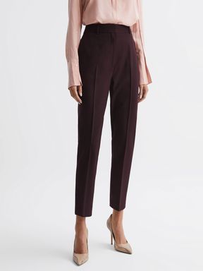 Reiss Flora Wool Blend Tailored Trousers