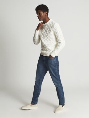 Reiss Louie Cable Knit Jumper