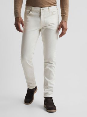 Reiss Santorini Tapered Slim Fit Stretch Jeans