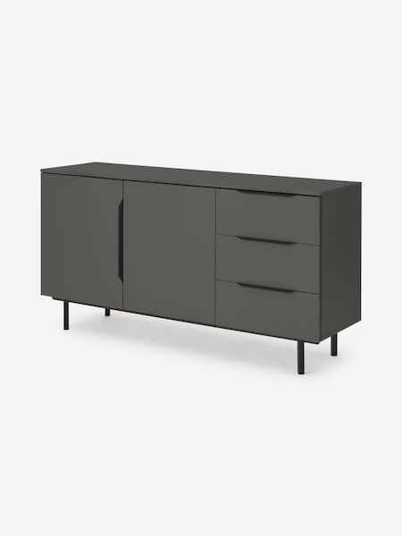 Damien Large Sideboard in Graphite Grey (101076) | £429