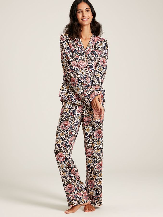Women s Pyjamas Ladies Floral Pyjamas Joules