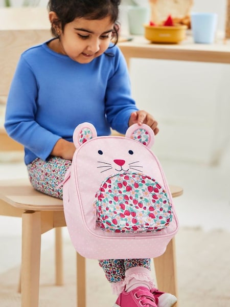 Mouse Backpack in Pink (116084) | £22