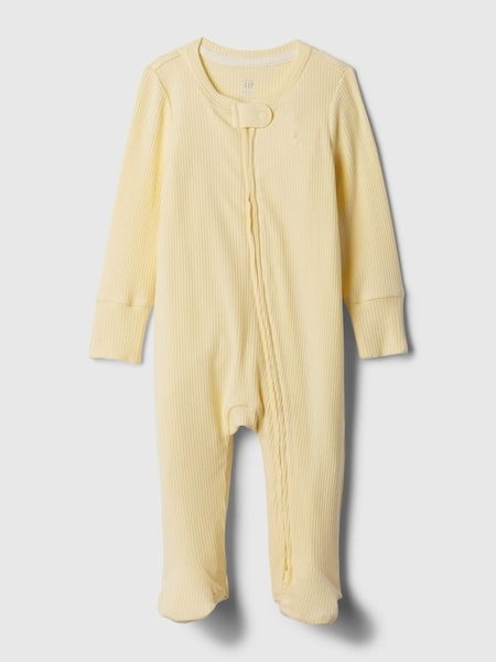 Yellow First Favourites Long Sleeve Sleepsuit (Newborn-9mths) (125281) | £18
