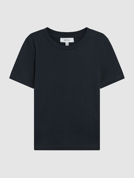 Teen Crew Neck T-Shirt in Navy (126009) | £14