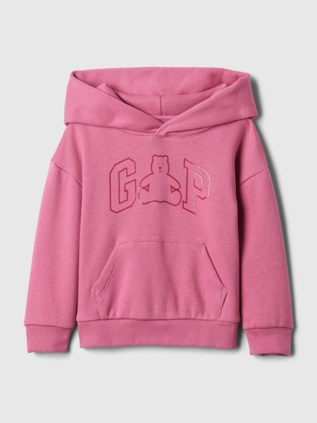 Pink Brannan Bear Logo Hoodie (6mths-5yrs) (137978) | £18