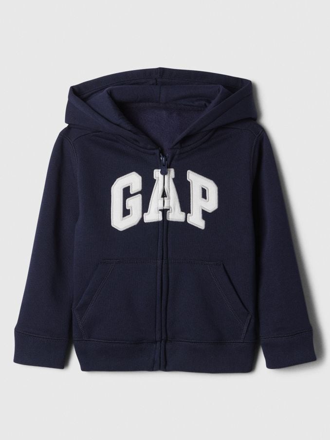 Newborn zip up hoodie top