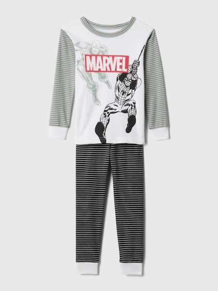 Grey Marvel Organic Cotton Pyjama Set (12mths-5yrs) (138057) | £20