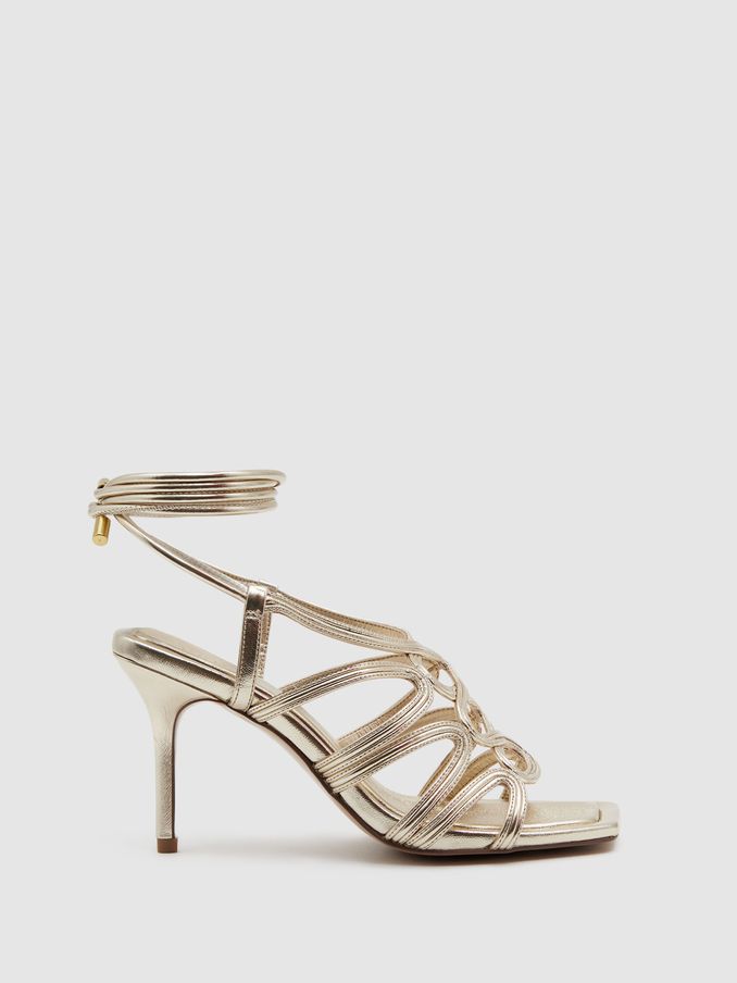 Reiss gold clearance shoes