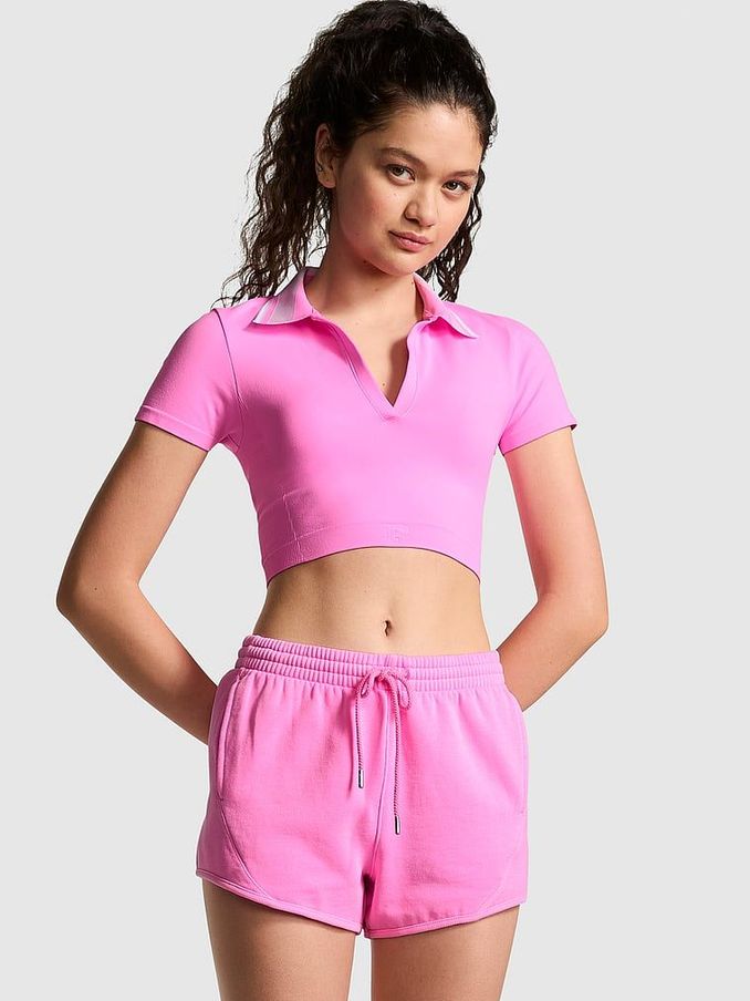 Pink shorts vs clearance
