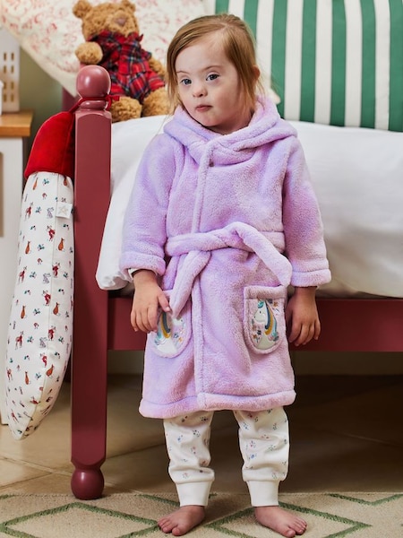 Unicorn Dressing Gown in Lilac (163971) | £24