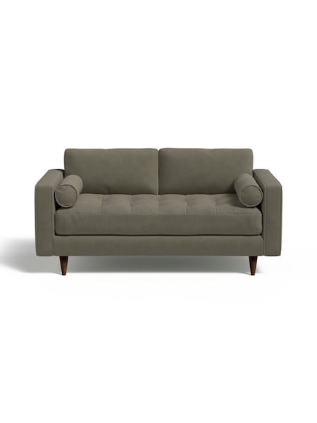 Scott 2 Seater Sofa in Cotton Weave Dark Olive (171537) | £1,075