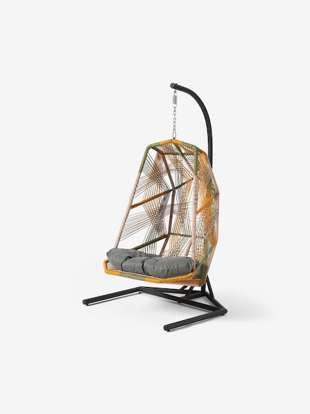 Copa Garden Hanging Chair in Sage Green Mix (173361) | £899