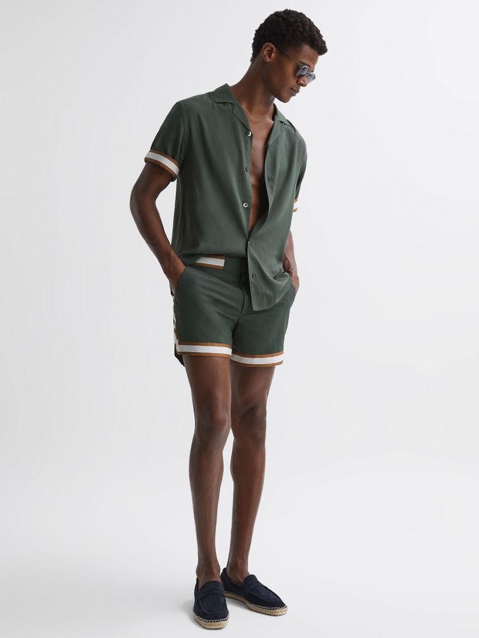 Mens shorts reiss sale