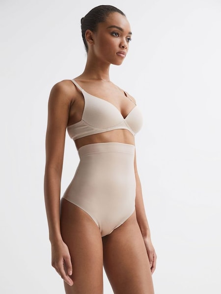 Spanx Shapewear High-Waisted Thong in Champagne (175750) | £58