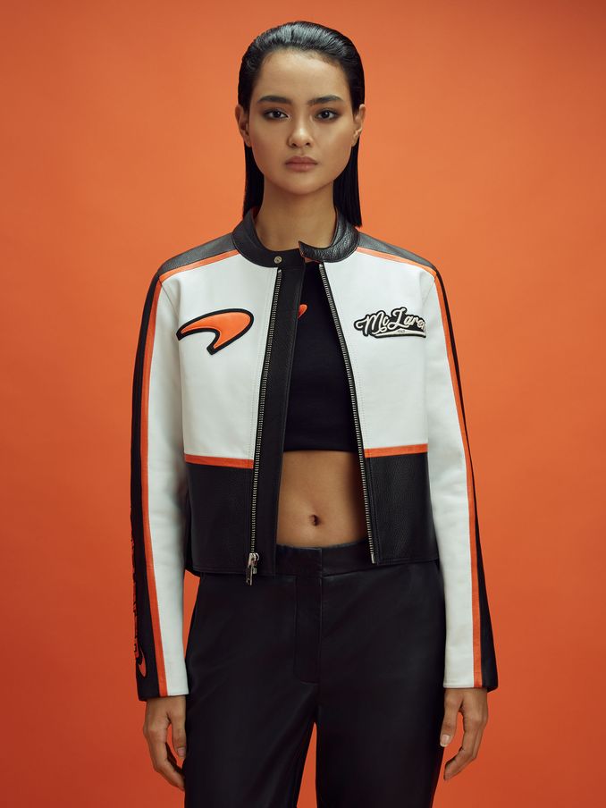 Reiss palace leather jacket store
