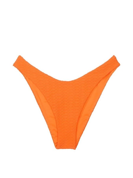 Sunset Orange Fishnet Brazilian Swim Bikini Bottom (187754) | £25