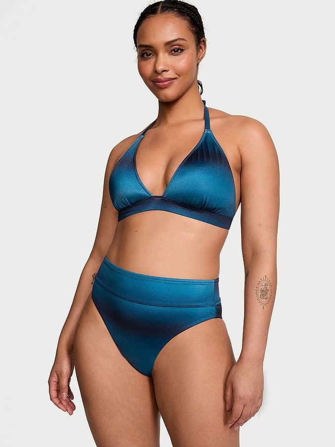 Buy Bikini Tops Padded Non Wired Swimwear Online Victoria s Secret UK