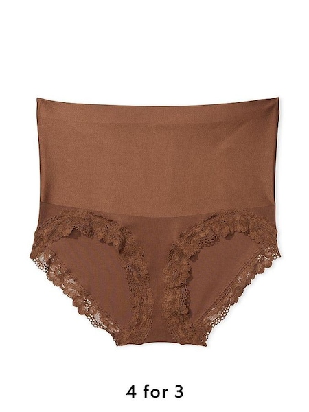 Mousse Nude Lace Trim Brief Shaping Knickers (188095) | £20