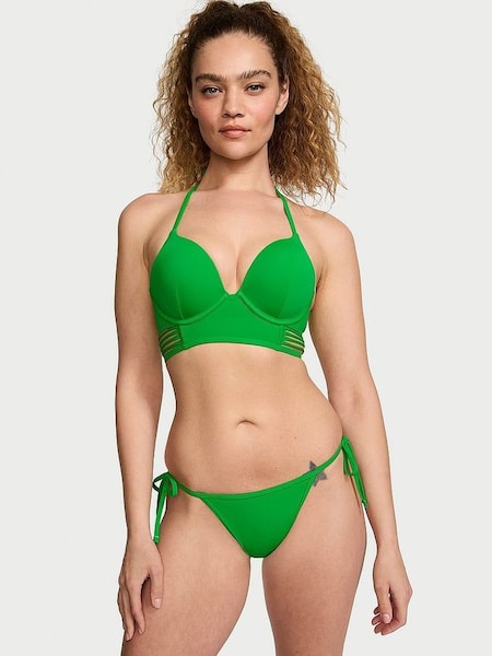 Island Jade Green Tie Side Archive Swim Bikini Bottom (189404) | £29
