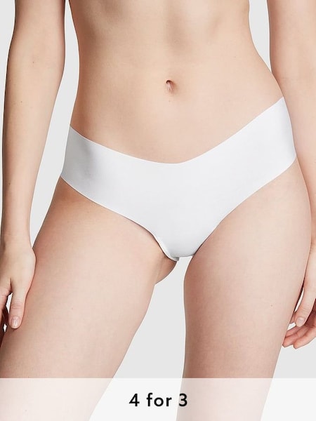 Optic White Cheeky No Show Knickers (190025) | £9