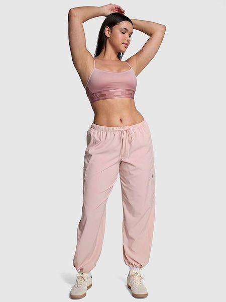 Wanna Be Pink Parachute Cargo Trousers (190361) | £49