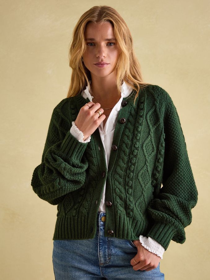 Buy Women s Cardigans Chunky Knit Online Joules UK
