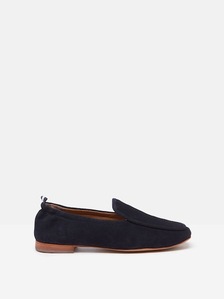 Sloane Navy Suede Loafers (233475) | £54.95