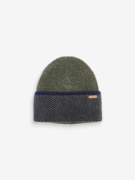 Ashington Green Knitted Beanie Hat (270758) | £5