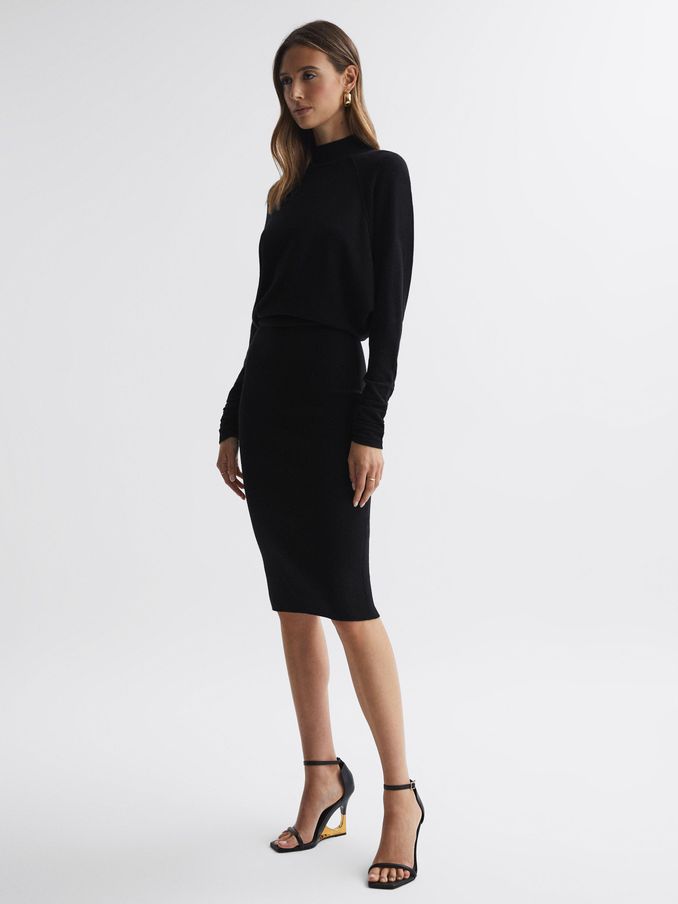 Buy Black DRESSES PETITE Daydresses Online Reiss UK