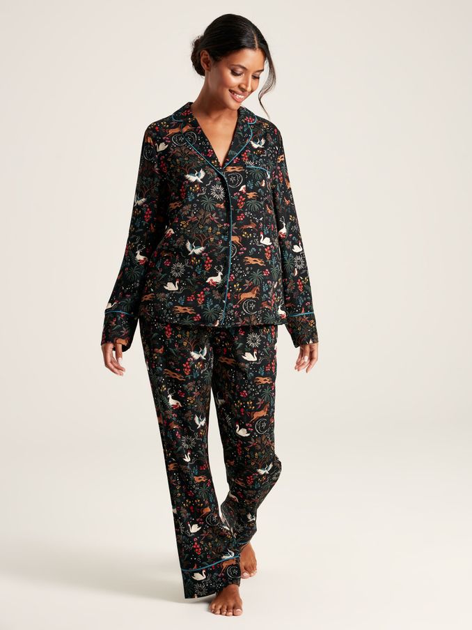Women s Pyjamas Ladies Floral Pyjamas Joules