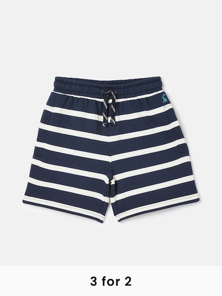 Barton Navy Striped Jersey Shorts (299310) | £16.85 - £18.95