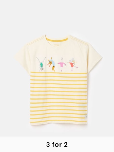 Astra Yellow Short Sleeve Artwork T-Shirt (300736) | £18.95 - £20.95