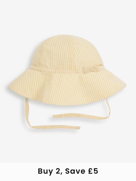 Floppy Sun Hat in Lemon (310454) | £12