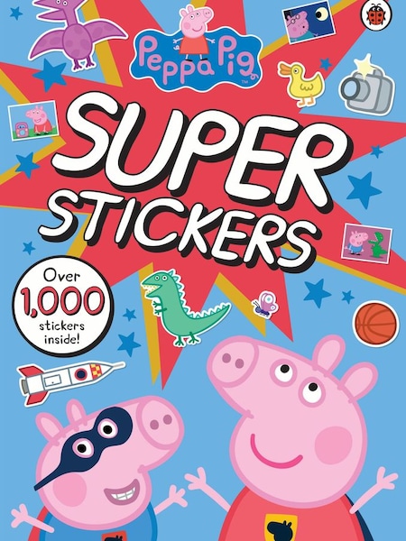 Peppa Pig Super Stickers Activity Book (315204) | £9