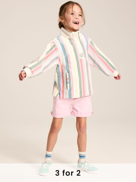 Girls' Burnham Multi Stripe Funnel Neck Sweatshirt (320810) | £39.95 - £42.95