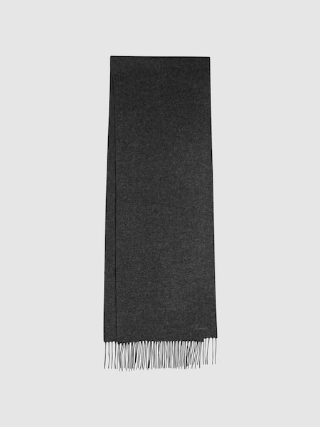 Cashmere Blend Scarf in Charcoal (322934) | £48