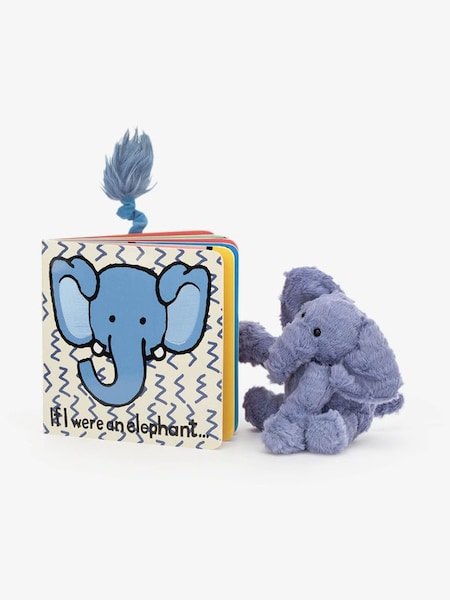 Jellycat If I Were An Elephant Board Book (323166) | £10