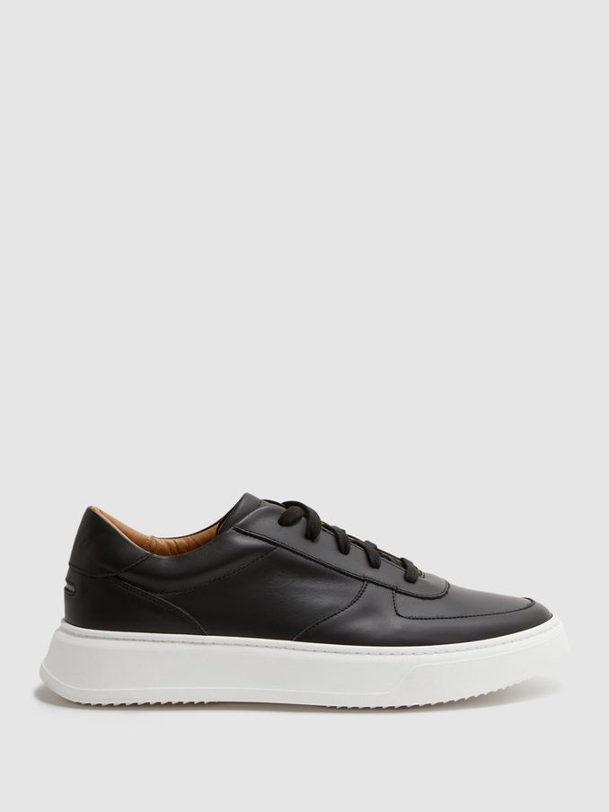 Buy Men s BLACK Sale Footwear Online Reiss UK