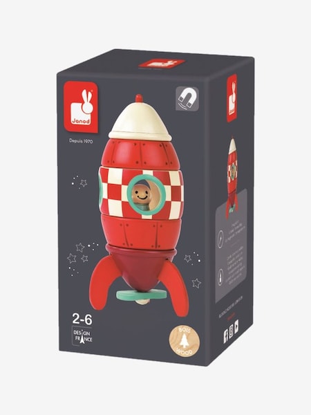 Janod Small Magnetic Rocket (348430) | £20