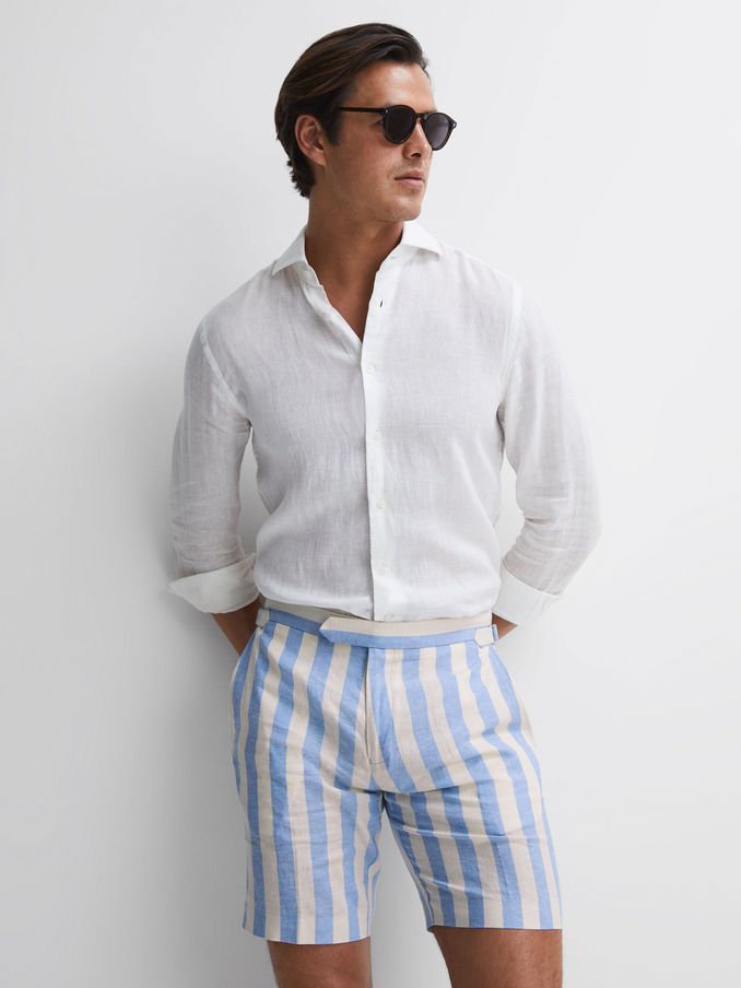 Reiss mens shorts hotsell sale